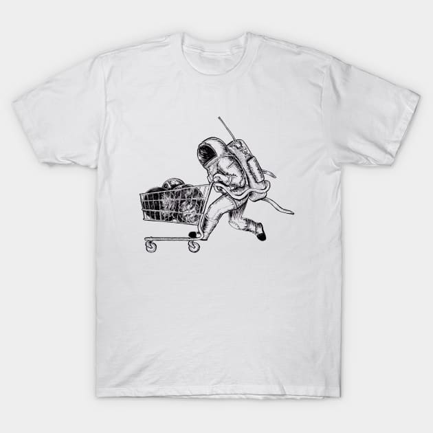 astronaut T-Shirt by rudoi